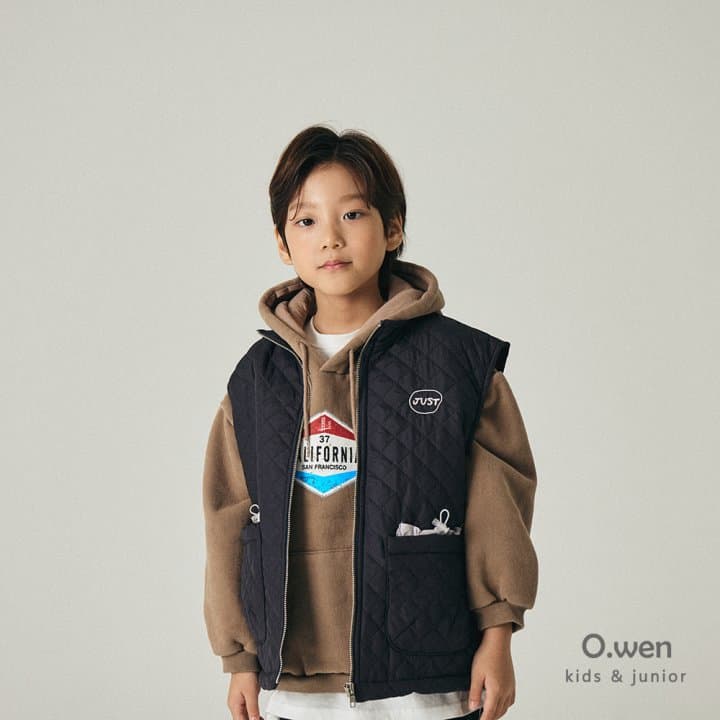 O Wen - Korean Children Fashion - #kidsshorts - Pocket Quilted Vest - 3