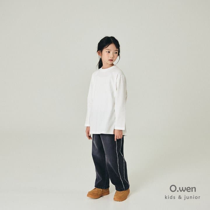 O Wen - Korean Children Fashion - #kidsshorts - Daily Long Sleeve Tee - 6