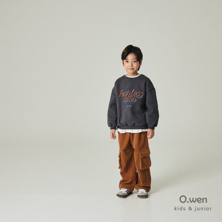 O Wen - Korean Children Fashion - #kidsstore - Corduroy Brushed Pants - 2