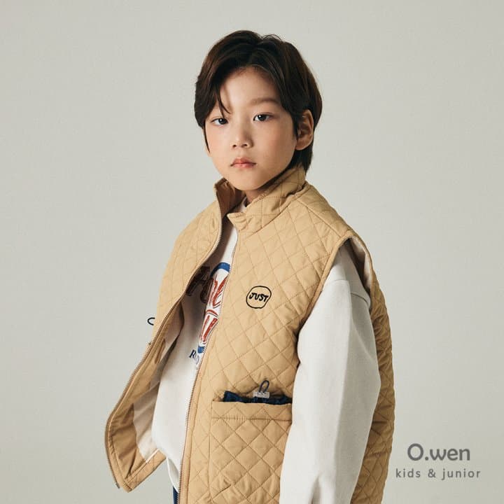 O Wen - Korean Children Fashion - #kidzfashiontrend - Pocket Quilted Vest - 5