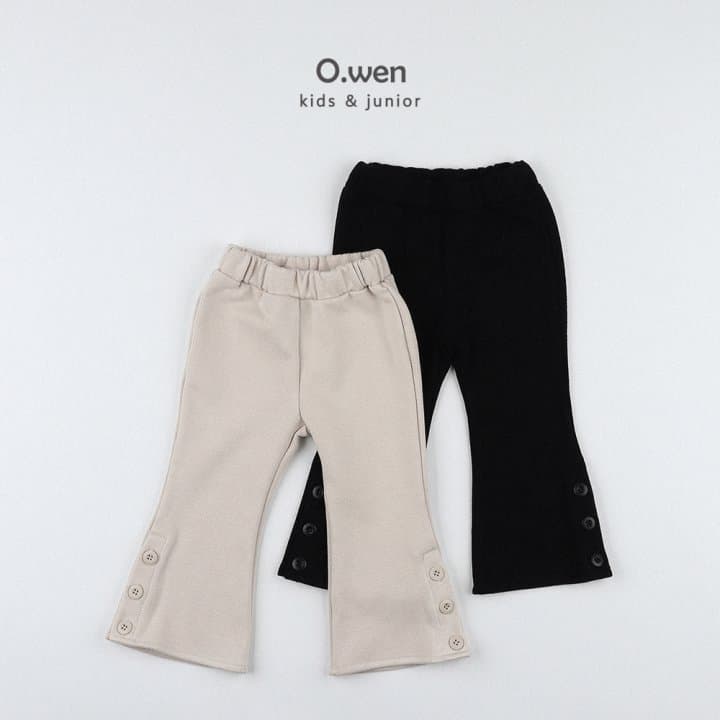 O Wen - Korean Children Fashion - #kidzfashiontrend - Double Tension Brushed Bootcut - 8