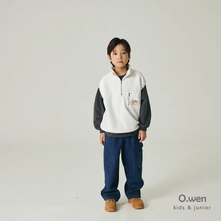 O Wen - Korean Children Fashion - #kidzfashiontrend - Dumble Fleece Anorak Vest - 5