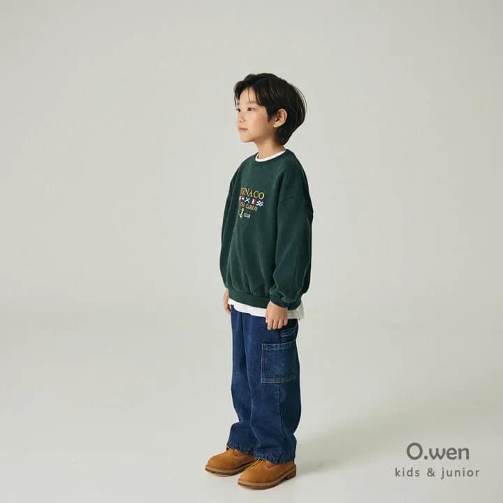 O Wen - Korean Children Fashion - #kidzfashiontrend - Monaco Brushed Sweatshirt (with Mom) - 6