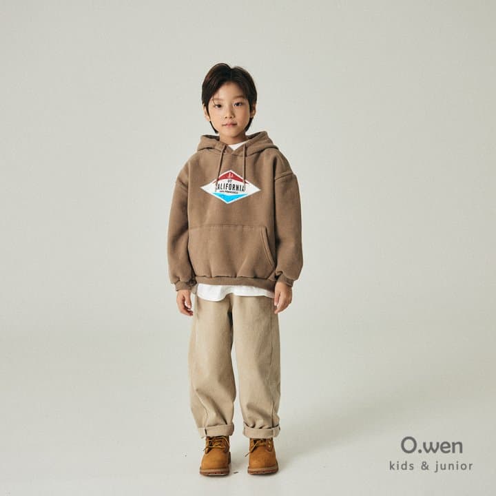 O Wen - Korean Children Fashion - #kidzfashiontrend - California Brushed Hoodie (with Mom) - 5