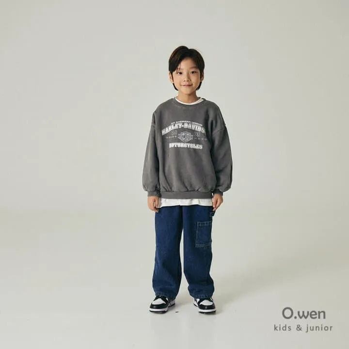 O Wen - Korean Children Fashion - #kidzfashiontrend - Harley Brushed Sweatshirt (with Mom) - 3