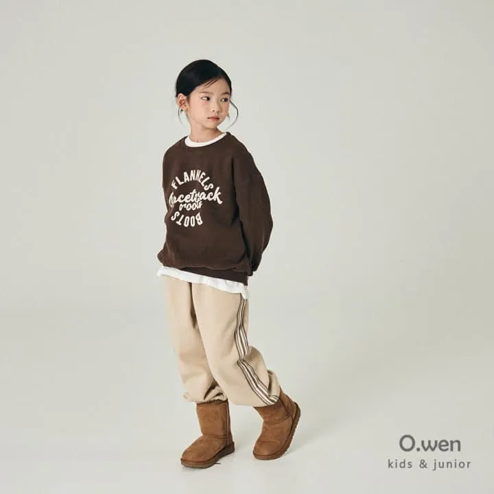 O Wen - Korean Children Fashion - #kidzfashiontrend - Lascelle Brushed Jogger Pants