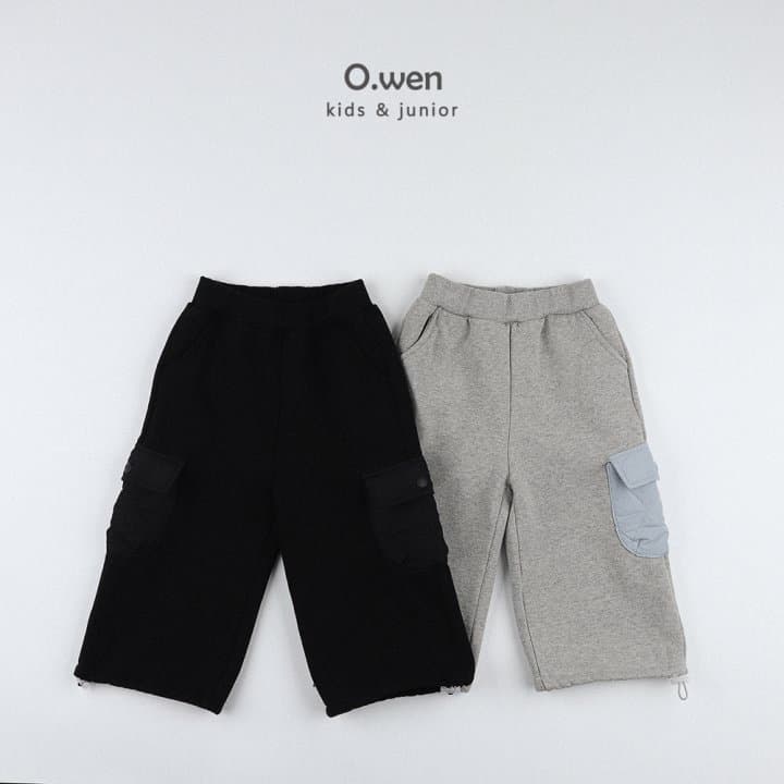 O Wen - Korean Children Fashion - #littlefashionista - Quilted Pocket Brushed Pants - 8