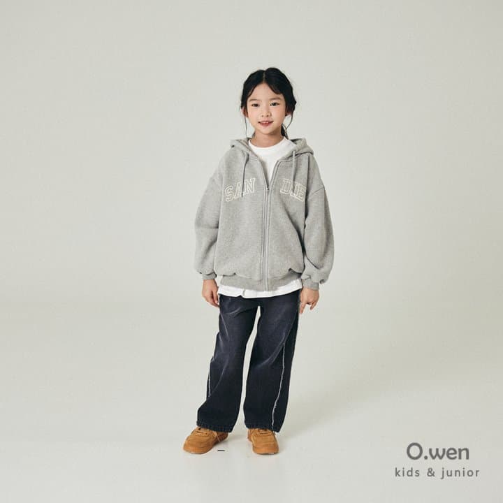 O Wen - Korean Children Fashion - #littlefashionista - San Diego Hooded Zip-up - 2