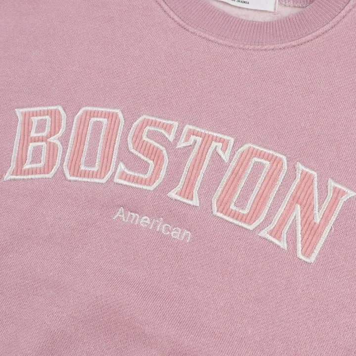 O Wen - Korean Children Fashion - #littlefashionista - Boston Brushed Sweatshirt (with Mom) - 10