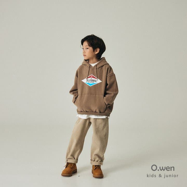 O Wen - Korean Children Fashion - #littlefashionista - California Brushed Hoodie (with Mom) - 7