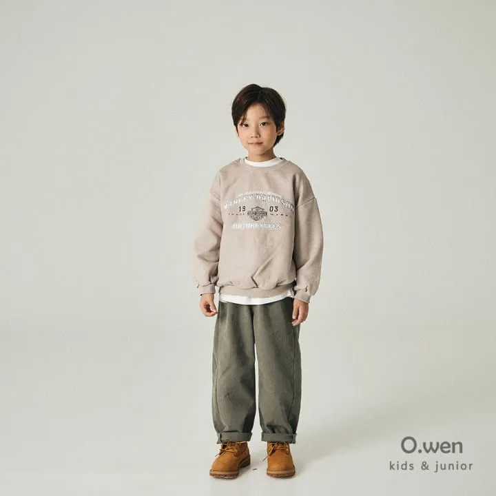 O Wen - Korean Children Fashion - #littlefashionista - Harley Brushed Sweatshirt (with Mom) - 5