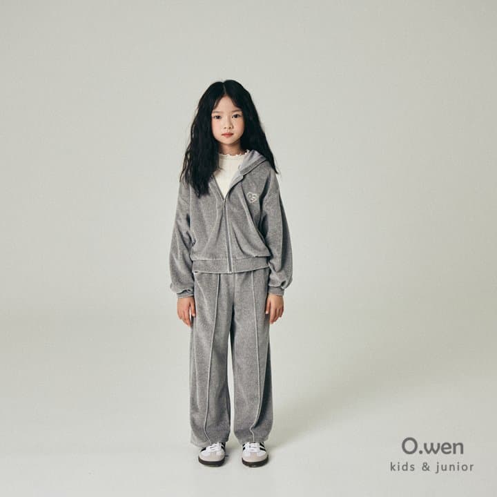 O Wen - Korean Children Fashion - #magicofchildhood - Heart Veloa Pintuck Pants - 5