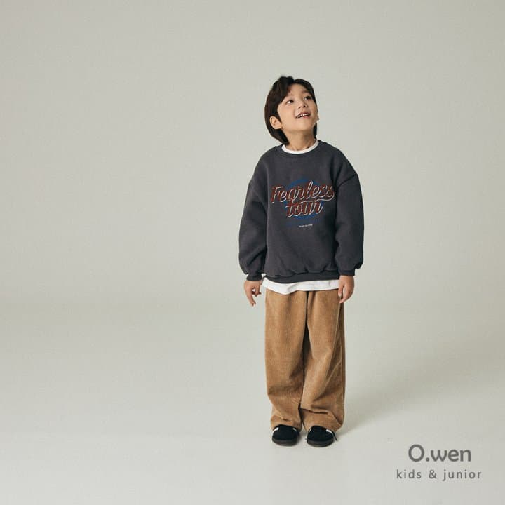 O Wen - Korean Children Fashion - #minifashionista - Abeloa Brushed Pants - 2