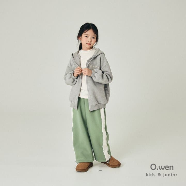 O Wen - Korean Children Fashion - #minifashionista - Strap Brushed Coloring Pants - 4