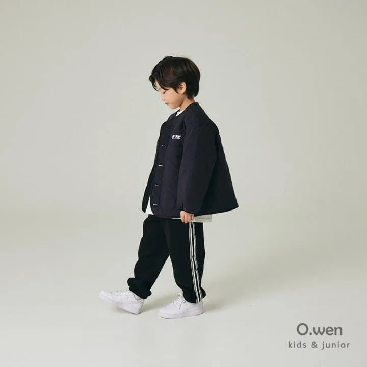 O Wen - Korean Children Fashion - #prettylittlegirls - Lascelle Brushed Jogger Pants - 6