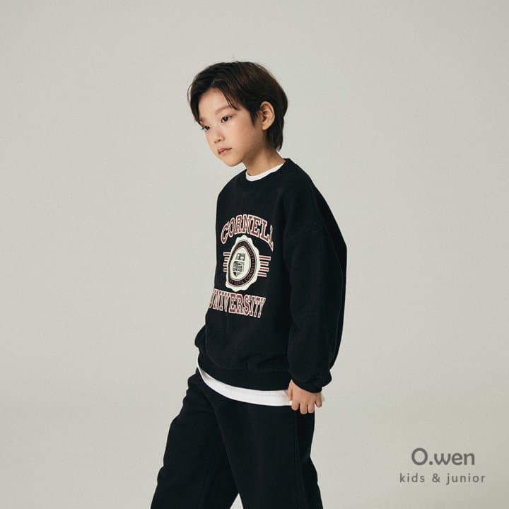 O Wen - Korean Children Fashion - #toddlerclothing - Corel Brushed Sweatshirt - 4