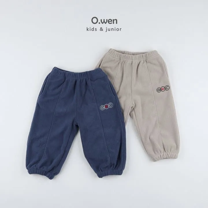 O Wen - Korean Children Fashion - #stylishchildhood - Super Fleece Pintuck Jogger Pants - 8