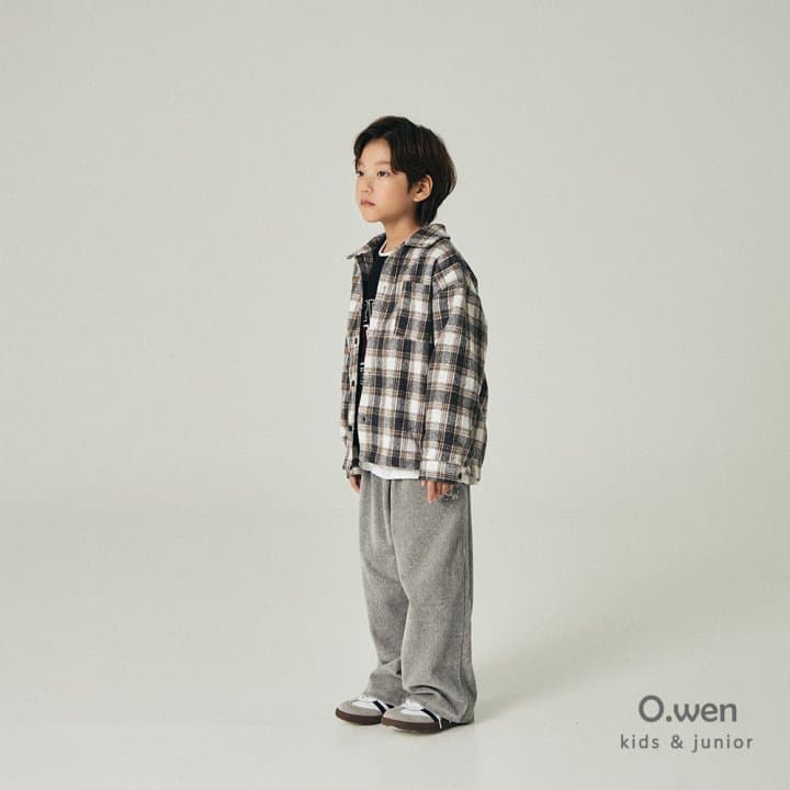 O Wen - Korean Children Fashion - #stylishchildhood - Abeloa Brushed Pants - 6