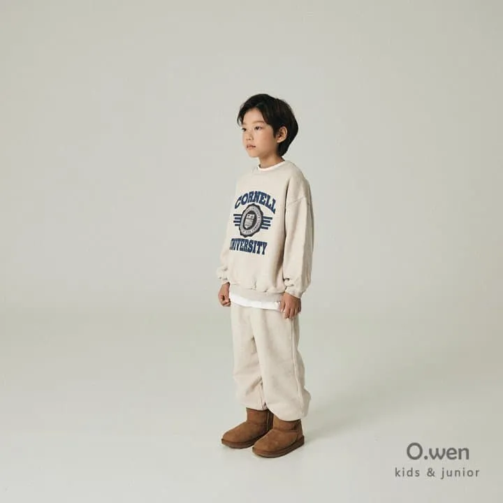 O Wen - Korean Children Fashion - #todddlerfashion - Corel Brushed Sweatshirt - 2