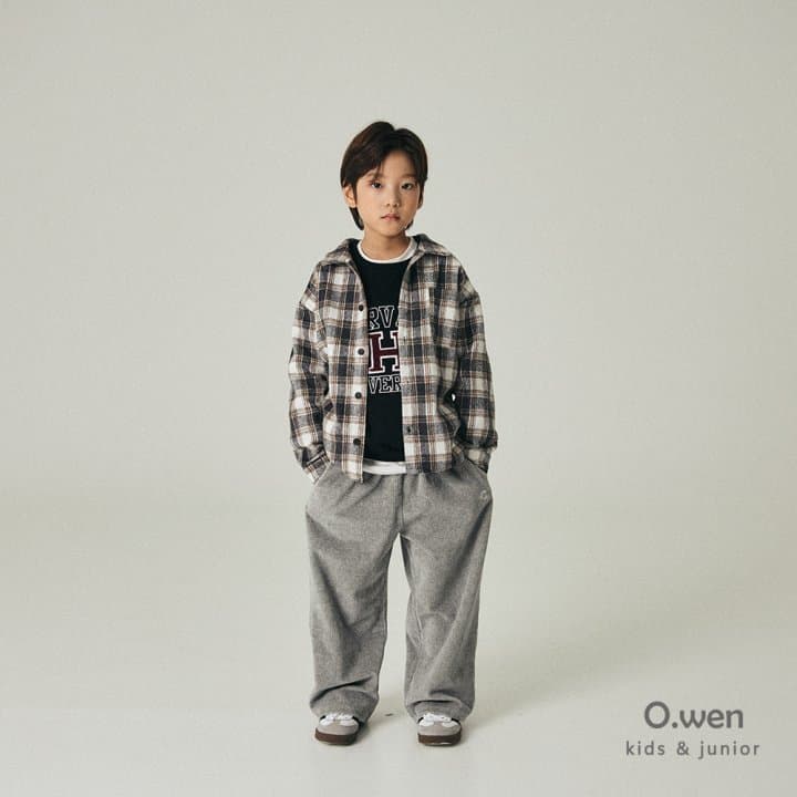 O Wen - Korean Children Fashion - #prettylittlegirls - Abeloa Brushed Pants - 4