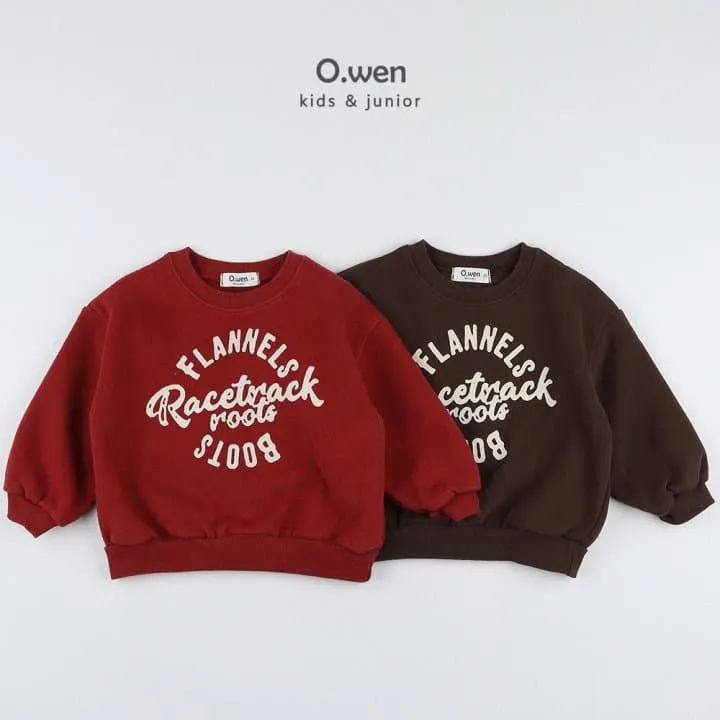 O Wen - Korean Children Fashion - #todddlerfashion - Flannel Brushed Sweatshirt (with Mom) - 8