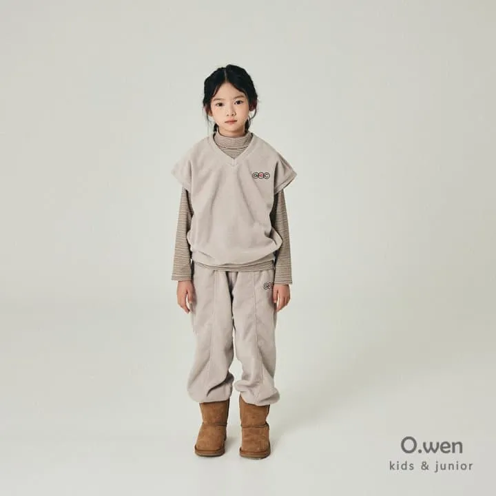 O Wen - Korean Children Fashion - #toddlerclothing - Bonbon Brushed Mock Neck Tee