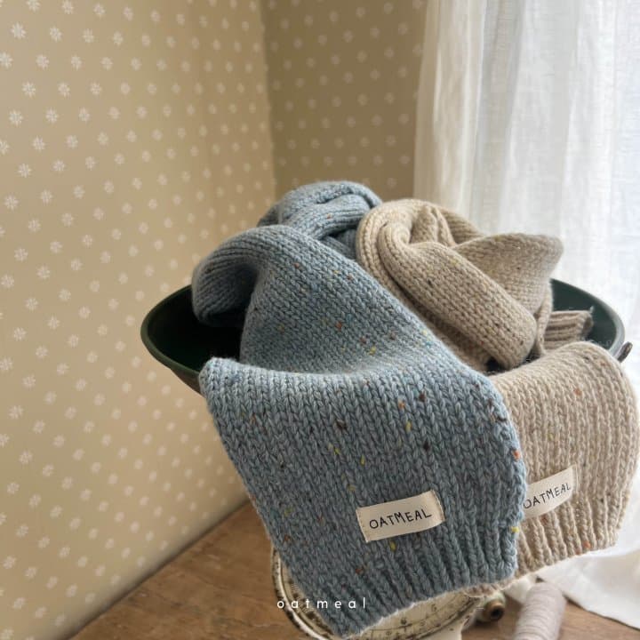 Oatmeal - Korean Children Fashion - #childofig - Seed Muffler - 10