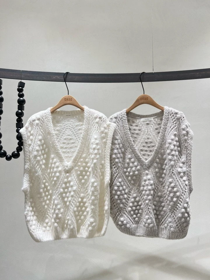 Ohao - Korean Women Fashion - #momslook - Pesto Knit Top