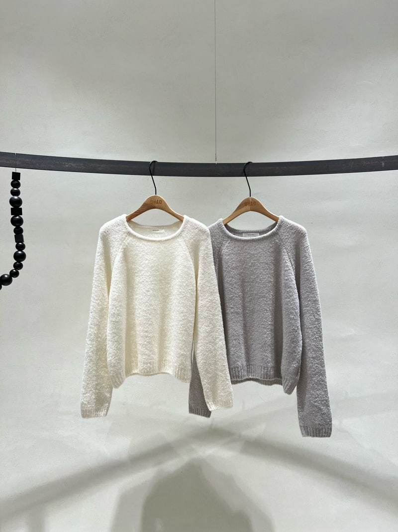 Ohao - Korean Women Fashion - #momslook - Chic Knit Pullover - 11