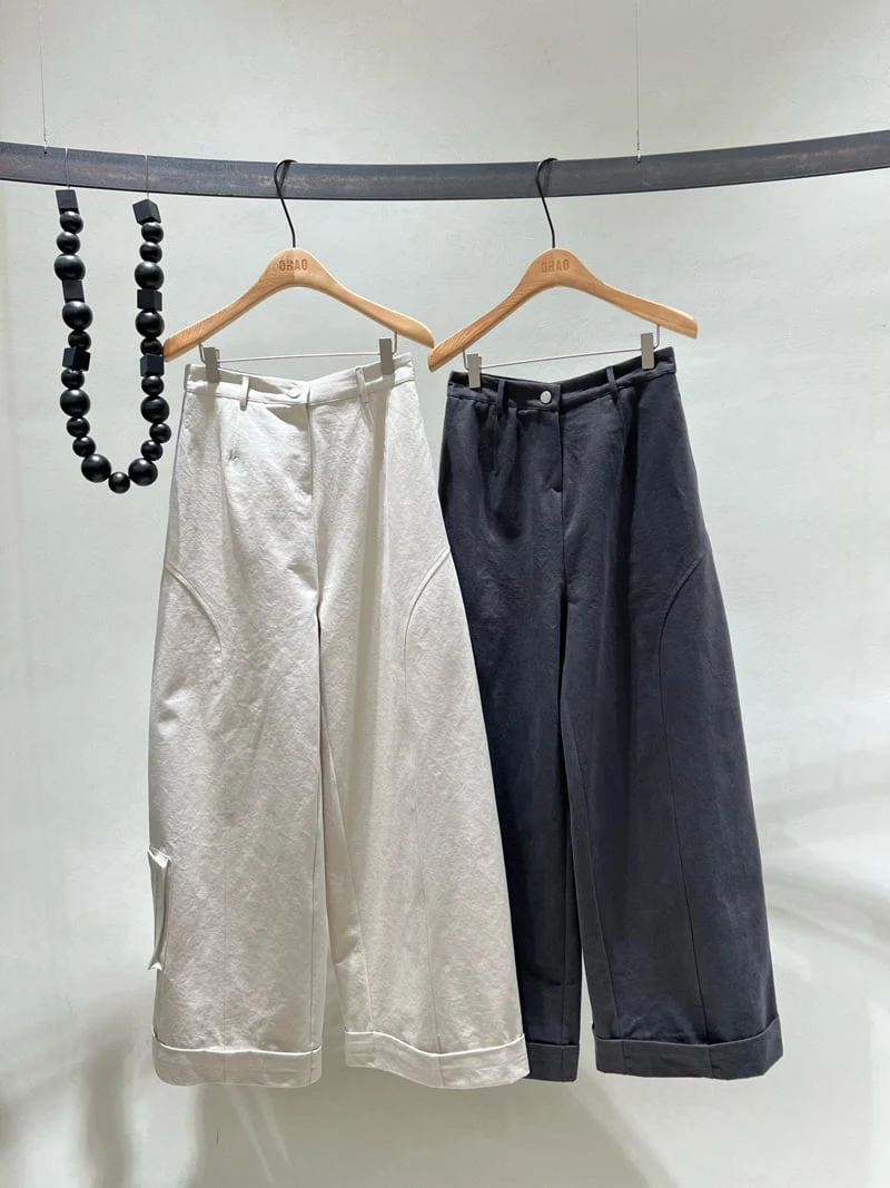 Ohao - Korean Women Fashion - #momslook - Ugly Pants - 2