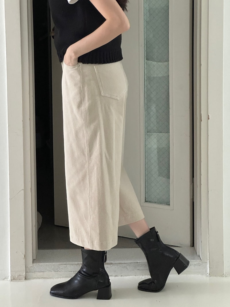 Ohao - Korean Women Fashion - #thatsdarling - Corduroy Pants - 2