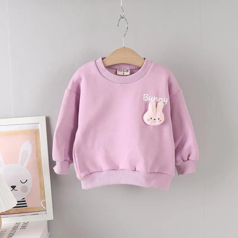 Olive denim - Korean Children Fashion - #childofig - Doll Bunny Tee - 6