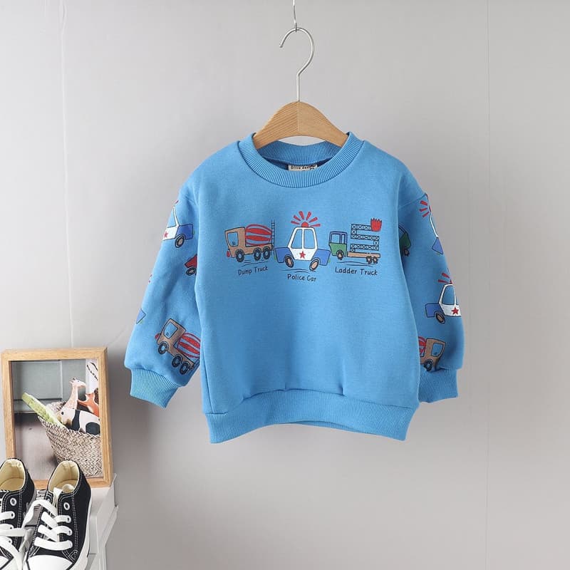 Olive denim - Korean Children Fashion - #childrensboutique - Car Tee - 9