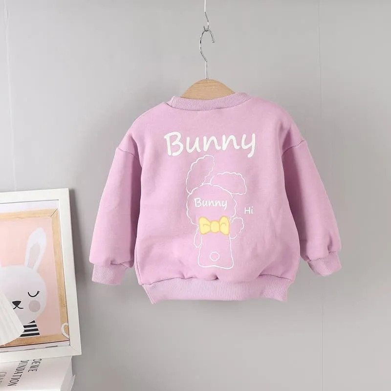 Olive denim - Korean Children Fashion - #childrensboutique - Doll Bunny Tee - 8