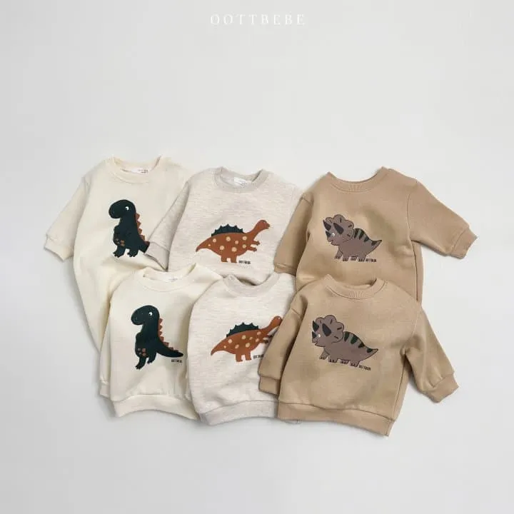 Oott Bebe - Korean Baby Fashion - #babyoninstagram - Dino Full Bodysuit - 5