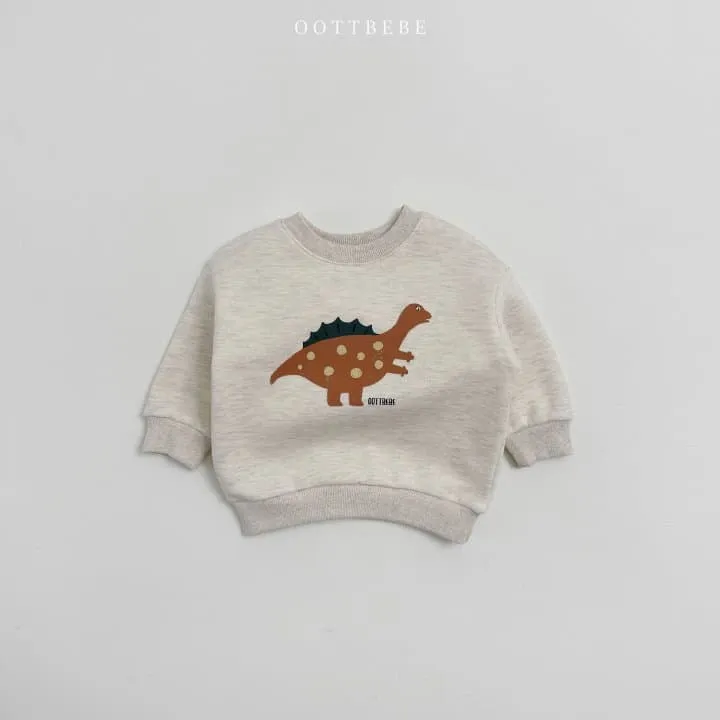 Oott Bebe - Korean Children Fashion - #Kfashion4kids - Dino Sweatshirts - 5