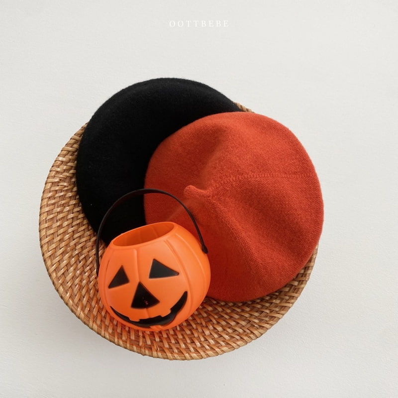 Oott Bebe - Korean Children Fashion - #childofig - Ghost Knit Beret - 7