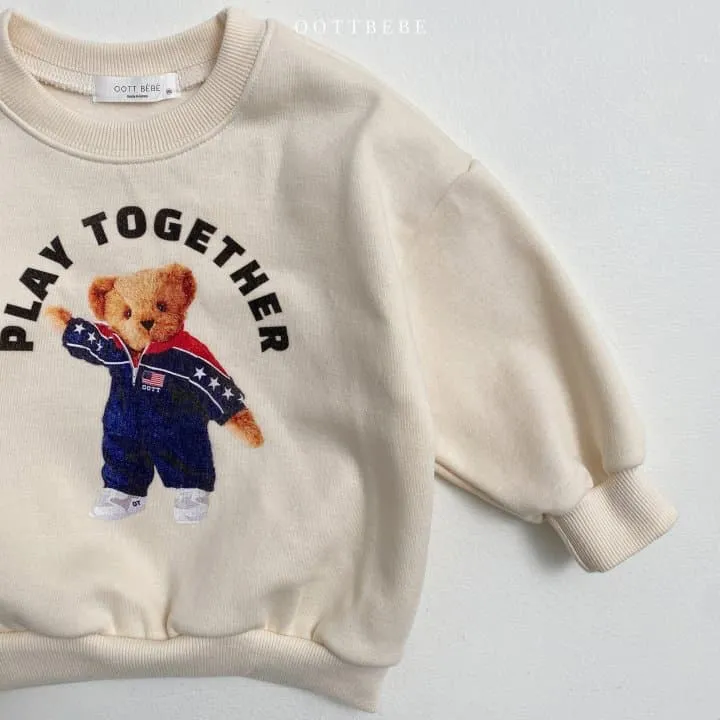 Oott Bebe - Korean Children Fashion - #childrensboutique - Play Together Sweatshirts - 8