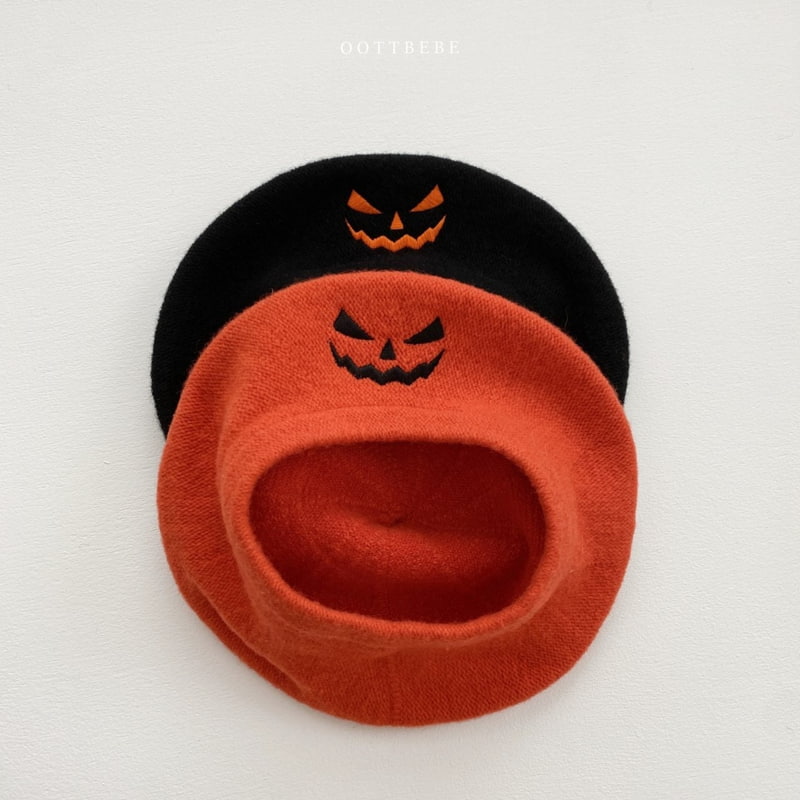 Oott Bebe - Korean Children Fashion - #littlefashionista - Ghost Knit Beret - 2