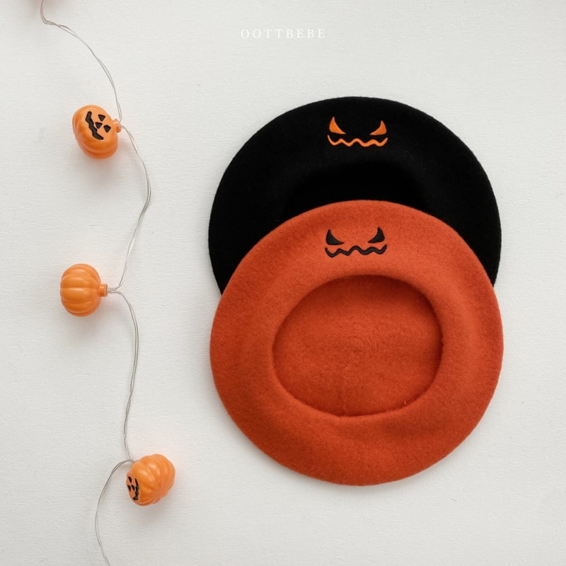 Oott Bebe - Korean Children Fashion - #littlefashionista - Halloween Wool Beret