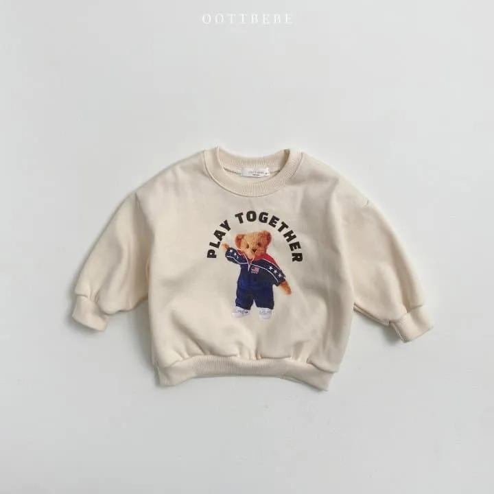 Oott Bebe - Korean Children Fashion - #magicofchildhood - Play Together Sweatshirts