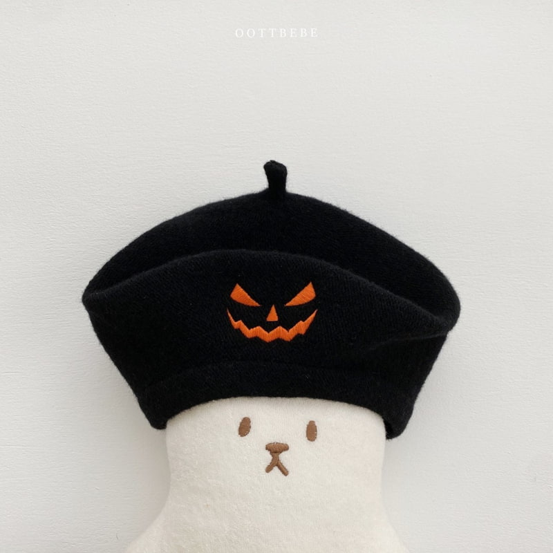 Oott Bebe - Korean Children Fashion - #magicofchildhood - Ghost Knit Beret - 4