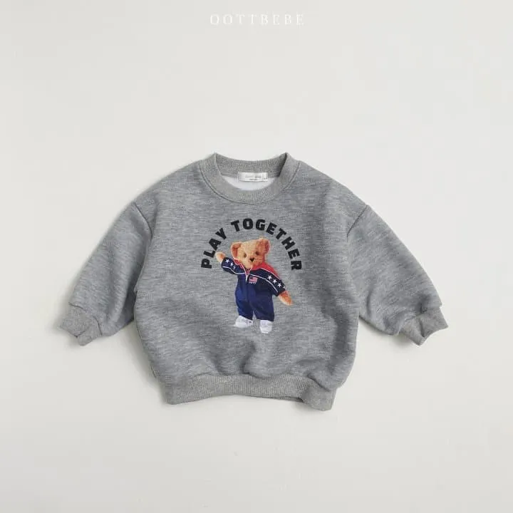 Oott Bebe - Korean Children Fashion - #minifashionista - Play Together Sweatshirts - 2