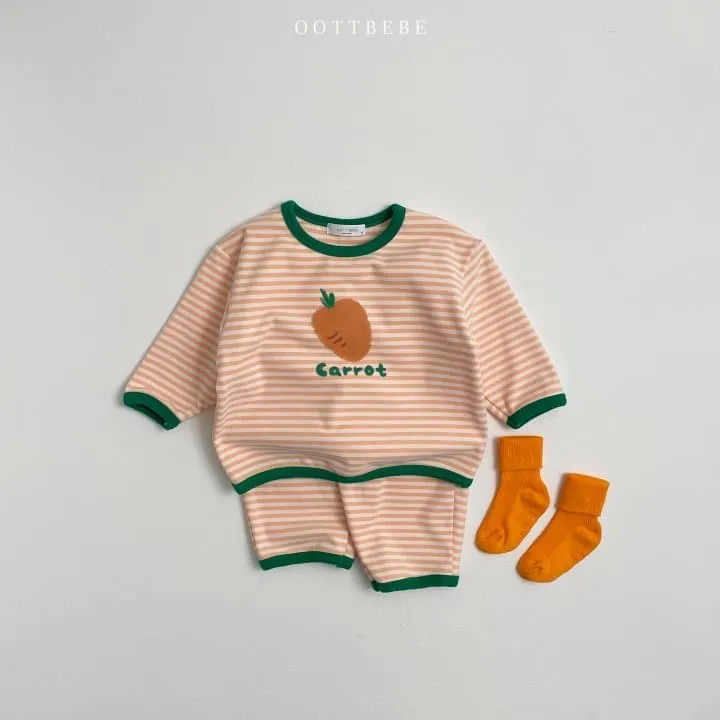 Oott Bebe - Korean Children Fashion - #stylishchildhood - Veggie Top Bottom Set