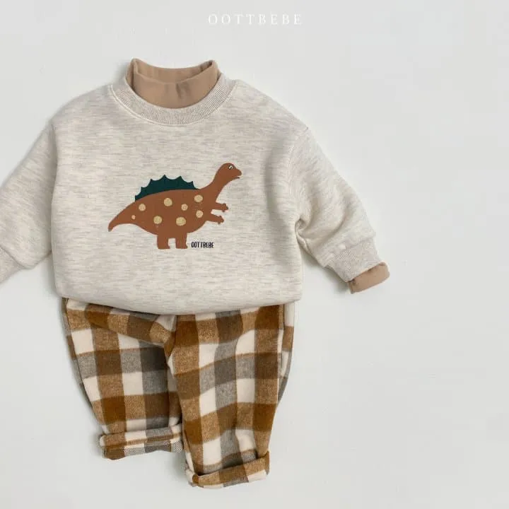 Oott Bebe - Korean Children Fashion - #toddlerclothing - Dino Sweatshirts - 11