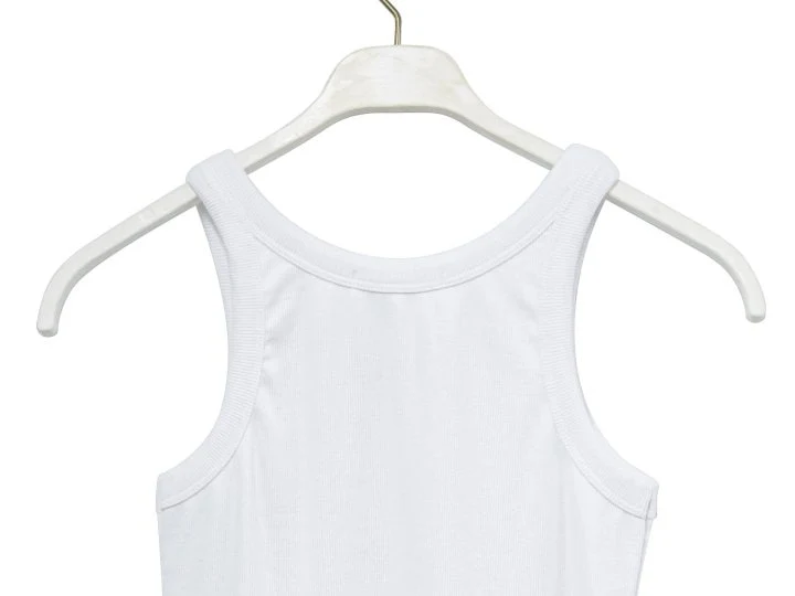 Paper Moon - Korean Women Fashion - #momslook - ​Sleeveless Rib Jersey Tank Top - 10