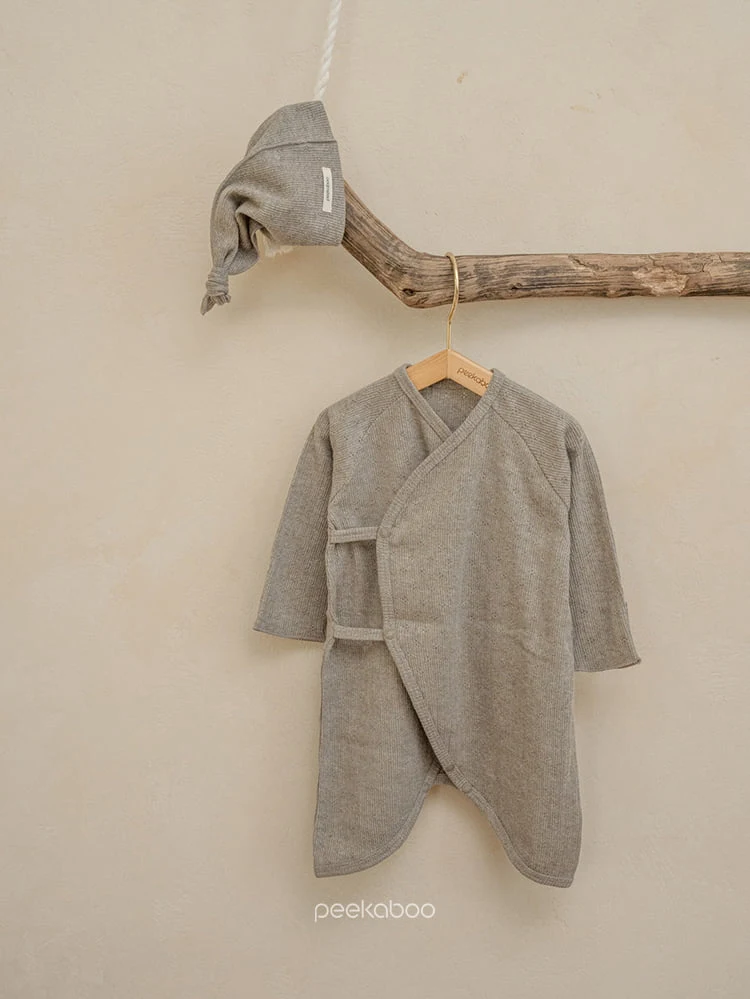 Peekaboo - Korean Baby Fashion - #babyfever - Darjeeling Bady Bennet Set - 3