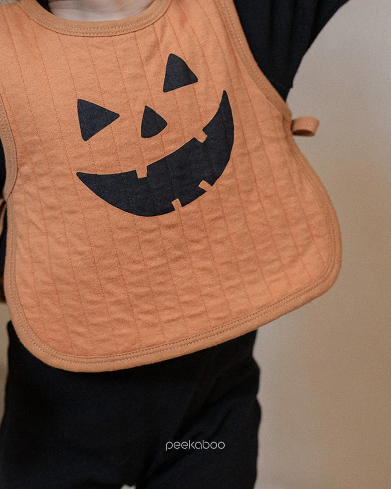 Peekaboo - Korean Baby Fashion - #babyfever - Pumpkin Bib - 8