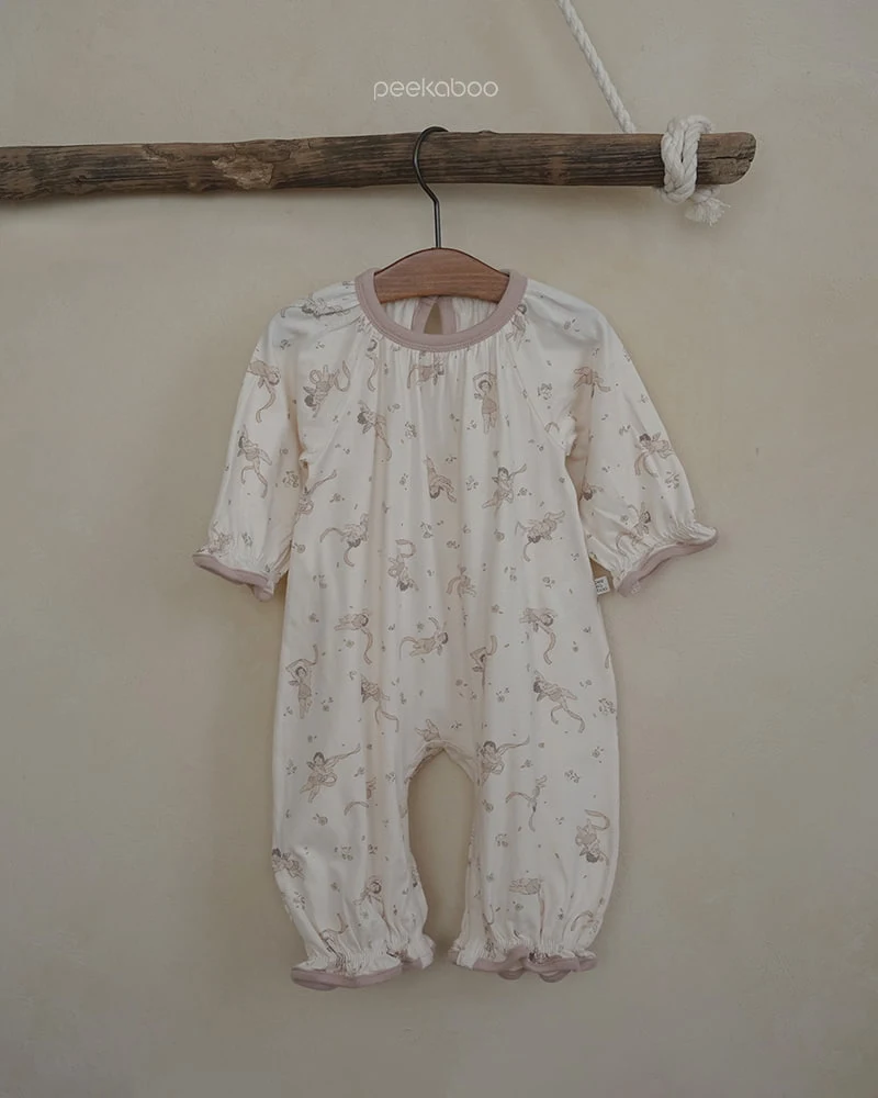 Peekaboo - Korean Baby Fashion - #babyfever - Long Angela Bodysuit - 2