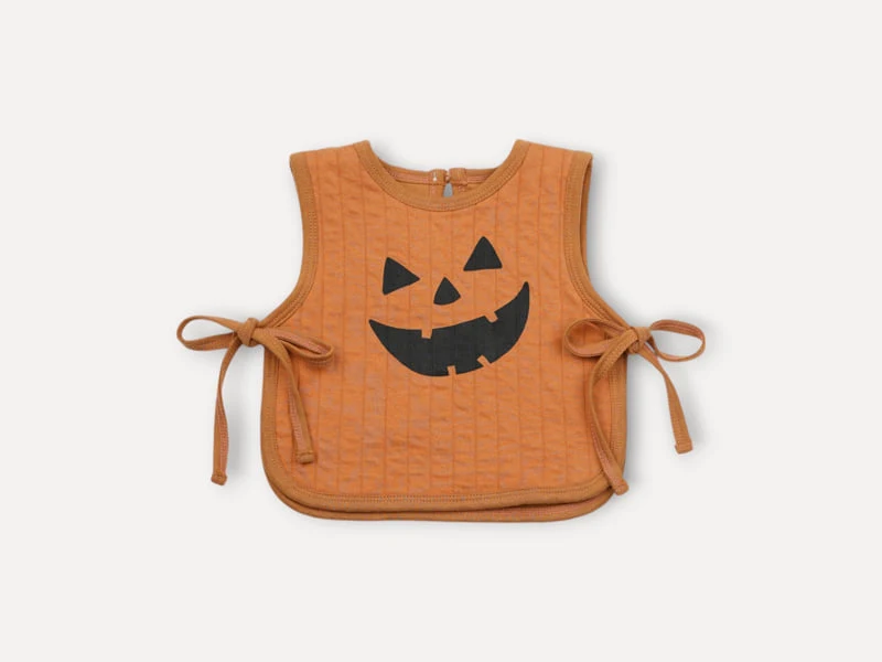 Peekaboo - Korean Baby Fashion - #babylifestyle - Pumpkin Bib - 10